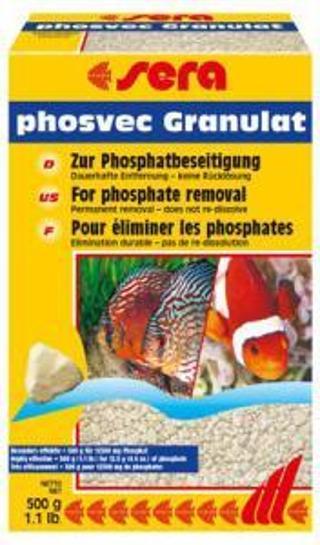 Sera Phosvec Granulat 500 gr. Fosfat Düşürücü Dış Filtre Malzemesi