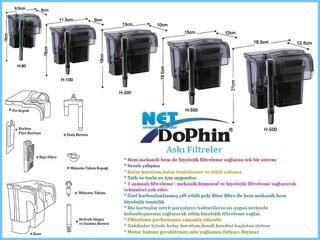 Dophin H500 Askı Filtre 510 lt/h 