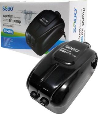 Sobo SB-8806 Hava Motoru 2 ÇIKIŞ 4,5W 2X5 Lt/Min 