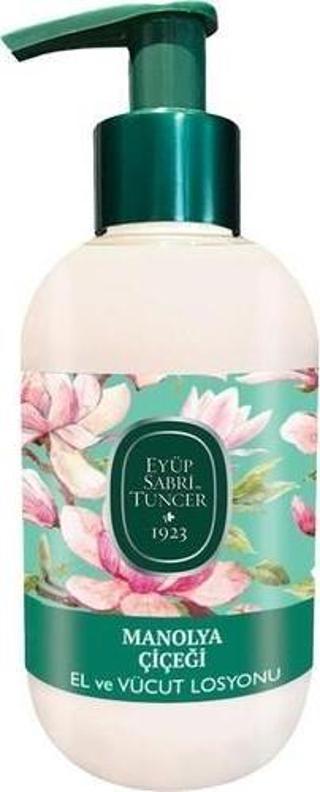 Eyüp Sabri Tuncer Manolya Çiçeği Doğal Zeytinyağlı El Ve Vücut Losyonu 280 Ml