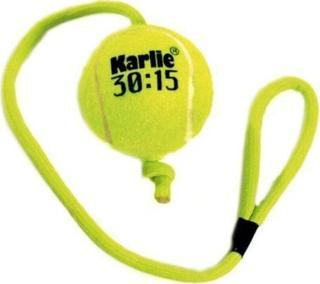 Karlie İpli Tenis Topu 30 Cm Sarı 