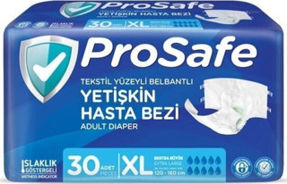 Bel Bantlı Hasta Bezi Xl 30 Adet
