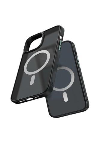 Mcdodo Iphone 12 Pro Max Uyumlu Siyah Mat Magsafe Kılıf Pc-2675