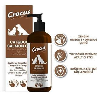 Crocus Kedi Köpek Somon Yağı 200 ml 