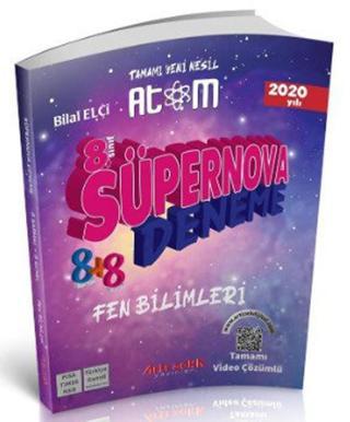 Artı Zeka Yayınları 8. Sınıf Lgs Fen Bilimleri Atom Süpernova Deneme - Artı Zeka Yayınları