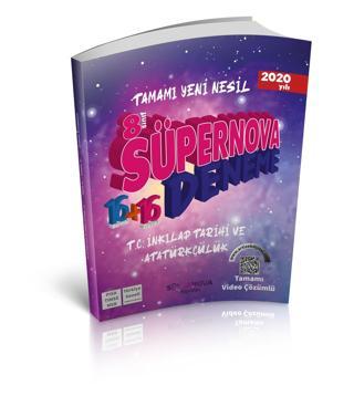 Artı Zeka Yayınları 8. Sınıf Lgs İnkılap Tarihi Atom Süpernova Deneme (8+8) - Artı Zeka Yayınları