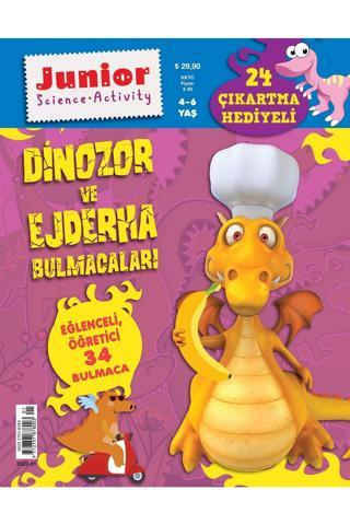 Turkuvaz Dergi Junior Eğlenceli Ejderha Öğretici 34 Bulmaca 24 Çıkartma - Turkuvaz Dergi