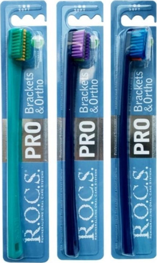 Rocs Pro Brackets and Ortho Soft Diş Fırçası