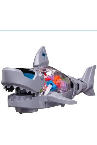 Welcomein Işıklı ve Sesli Hareketli Oyuncak Robot Köpek Balığı