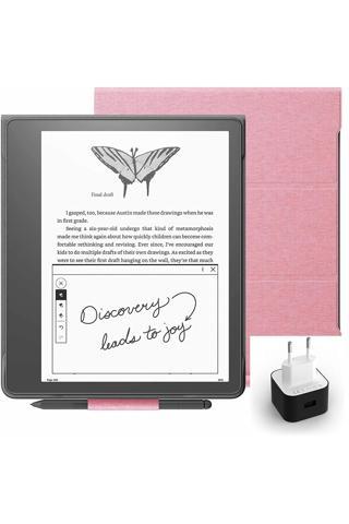 Kindle Scribe 10.2" E Kitap Okuyucu Premium Pen 16 Gb + Orijinal Kumaş Kılıf + Adaptör