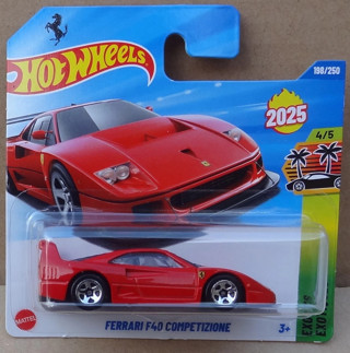 Hot Wheels Ferrari F40 Competizione 1:64 Diecast Model Araba