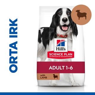 Hills Adult Medium Lamb Rice Kuzu Etli ve Pirinçli Yetişkin Köpek Maması 14 Kg