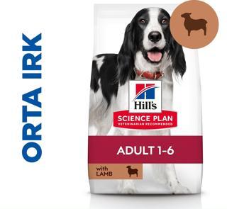 Hill's Adult Medium Lamb Rice Kuzu Etli ve Pirinçli Yetişkin Köpek Maması 14 Kg
