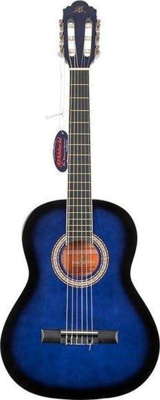 Barcelona LC 3600 BB / 3/4 Junior Blue Black Sunburst Klasik Gitar