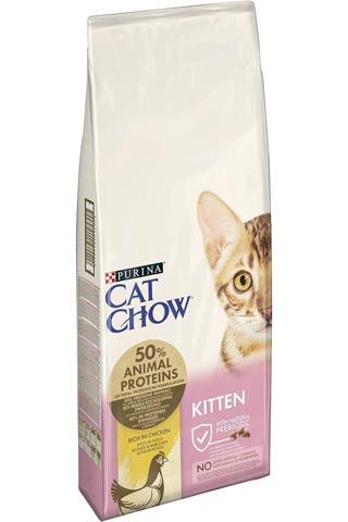 Cat Chow Tavuklu Yavru Kedi Maması 15 Kg
