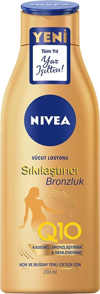 Nivea Sıkılaştırıcı Bronzlaştırıcı Vücut Losyonu 200Ml