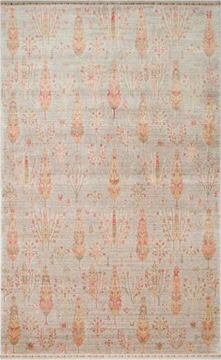 Hoom Rugs Nepal ZR 08 Yün Viskon Tensel Beige Autumn Otantik Modern Uşak Halısı