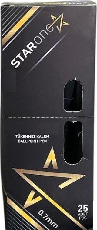 Silka Linc Starone Tükenmez Kalem 0,7 Mm Siyah (25 Li Paket)
