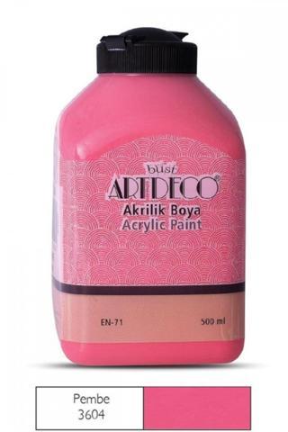 Artdeco Akrilik Boya 500 ml  Pembe / 3604