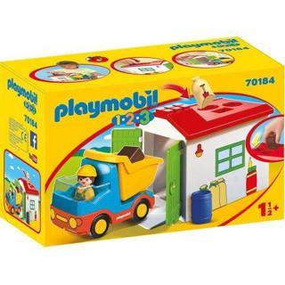 Playmobil Construction Truck with Garage