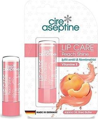 Cire Aseptine Lip Care Şeftali Dudak Nemlendirici 4,5 G