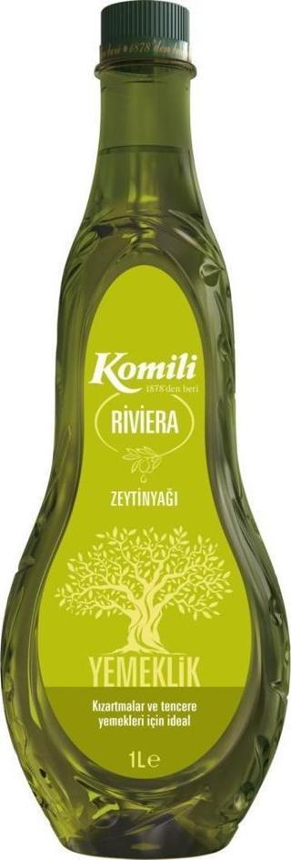 Komili Yemeklik Riviera Zeytinyağı 1 lt