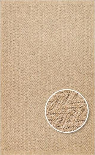 Hoom Rugs Naturel 05 Jüt Görünümlü Suya Dayanıklı Sisal Halı
