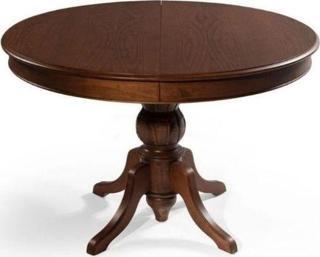 Lindon Baba Ayak Yuvarlak Açılır Masa 100x100