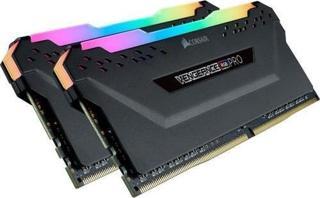 Corsair CMW32GX4M2D3600C18 32GB (2X16GB) DDR4 3600MHz CL18 VENGEANCE RGB PRO DIMM BELLEK BLACK