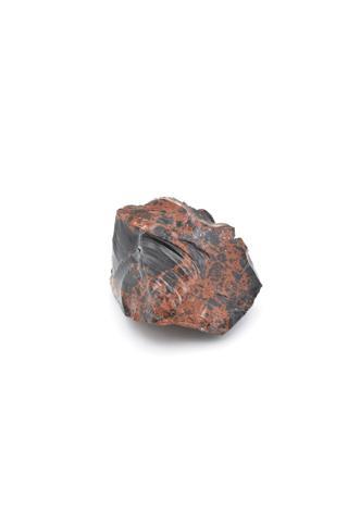 Hakiki Doğal Mahogany Obsidyen Taşı Kaya Parçası 258 Gram