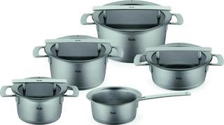 Fissler Phi Collection Cam Kapak 9 Parça Tencere Seti