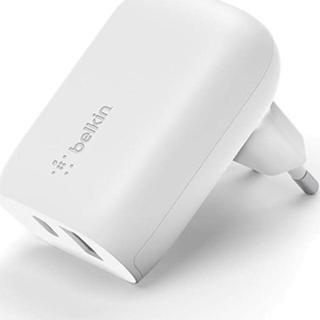 Belkin 37W 25W Usb-C Pd Pps+12W Usb-A Şarj Cihazı