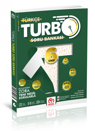 Model Yayınları 6. Sınıf Türkçe Turbo Soru Bankası - Model Yayınları
