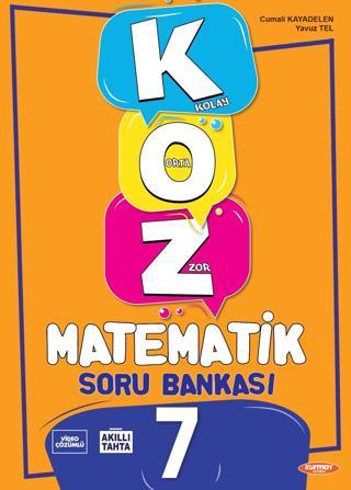 Kurmay Yayınları 7. Sınıf Matematik Koz Soru Bankası - Kurmay Yayınları