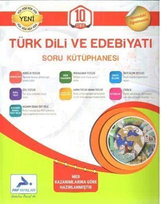 Paraf Yayınları 10. Sınıf Türk Dili Ve Edebiyatı Soru Kütüphanesi (20) - PRF Paraf Yayınları