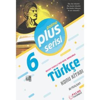 Palme Yayınları 6. Sınıf Plus Serisi Türkçe Konu Kitabı - Palme Eğitim