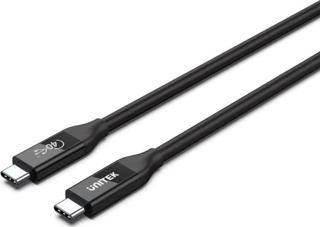 Unıtek Usb4 Thunderbolt Kablo 0.8mt 40gbps, 8k&60hz,100w (c14100bk-0.8m)