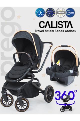 Prego Calista 360 Derece Dönebilen Travel Sistem Bebek Arabası