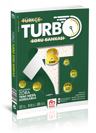 Model Yayınları 8. Sınıf Türkçe Turbo Soru Bankası - Model Yayınları