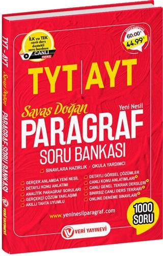 Veri Yayınları Tyt-Ayt Paragraf Soru Bankası - Veri Yayınları