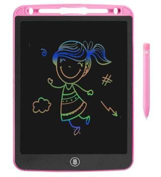 Sole 10 Inch Kalemli LCD Dijital Çizim Eğitim Yazı Tableti Dijital Çizim Pedi Pembe