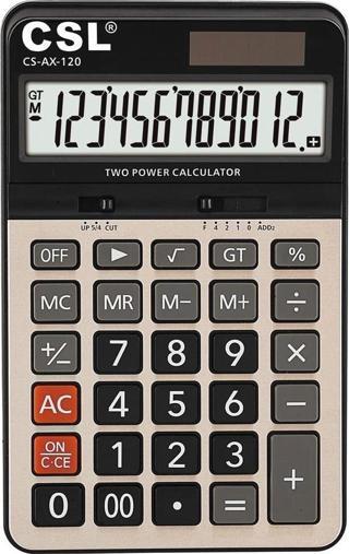 CSL CS-AX-120 12 Hane Masa Tipi Hesap Makinesi