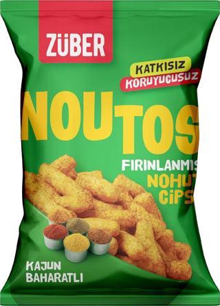 Noutos Kajun Baharatlı Nohut Cipsi 55gr