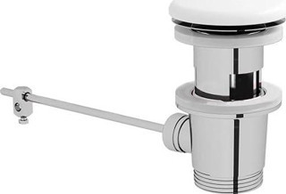 Vitra Metropole Beyaz Seramik Süzgeç, Lavabo Sifon Üst Grubu - 6397L003-0159