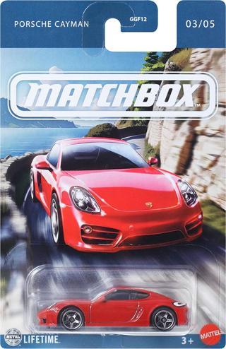 Matchbox -  Porsche Cayman - Kırmızı (1/64) 