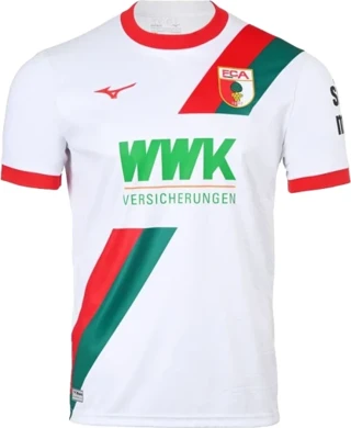 Mizuno Home Jersey Augsburg Forması Beyaz