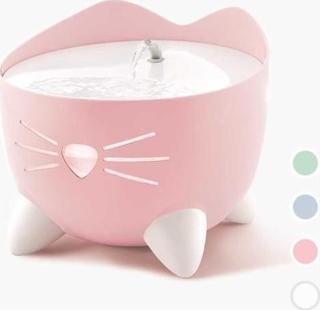 Catit Pixi Fountain Led Seviye Göstergeli Otomatik Kedi Su Sebili Pembe 2 Lt.