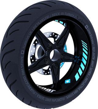 Gp Racing Nane Yeşili İç Jant Şeridi Sticker Çınar Extreme 