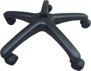 Full Reyon Ofis Koltuğu Plastik Yıldız Ayak Ve 5 Tekerlek