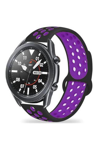 Coverzone Galaxy Watch 3 45mm Delikli Spor Kayış